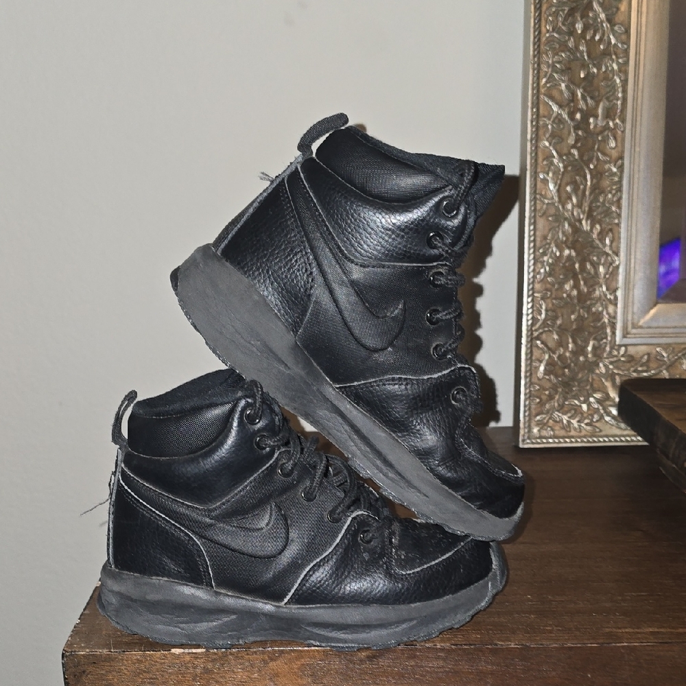 Black High-Top Nike Sneakers
